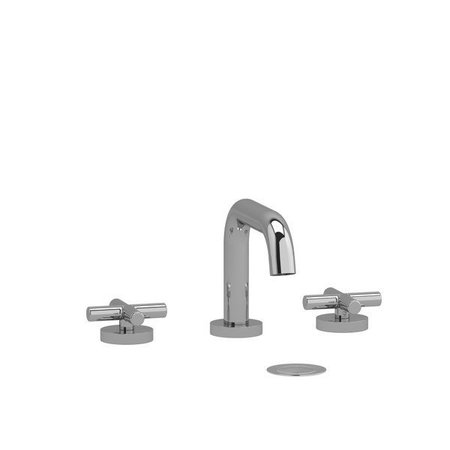 RIOBEL Riu Widespread Lavatory Faucet With U-Spout RUSQ08+C